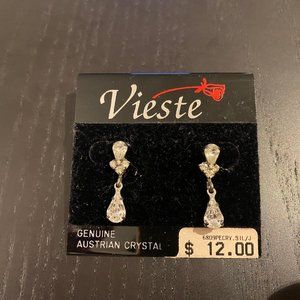 Vieste Austrian Crystal Earrings